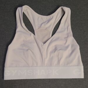 Gymshark Light Gray Sports Bra